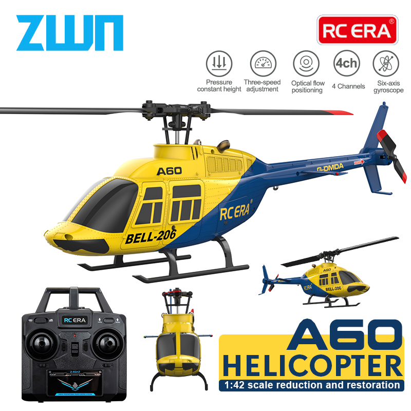 Drone Rc Bolide - A60 RC Helikopter 2.4G 6 Eksenli