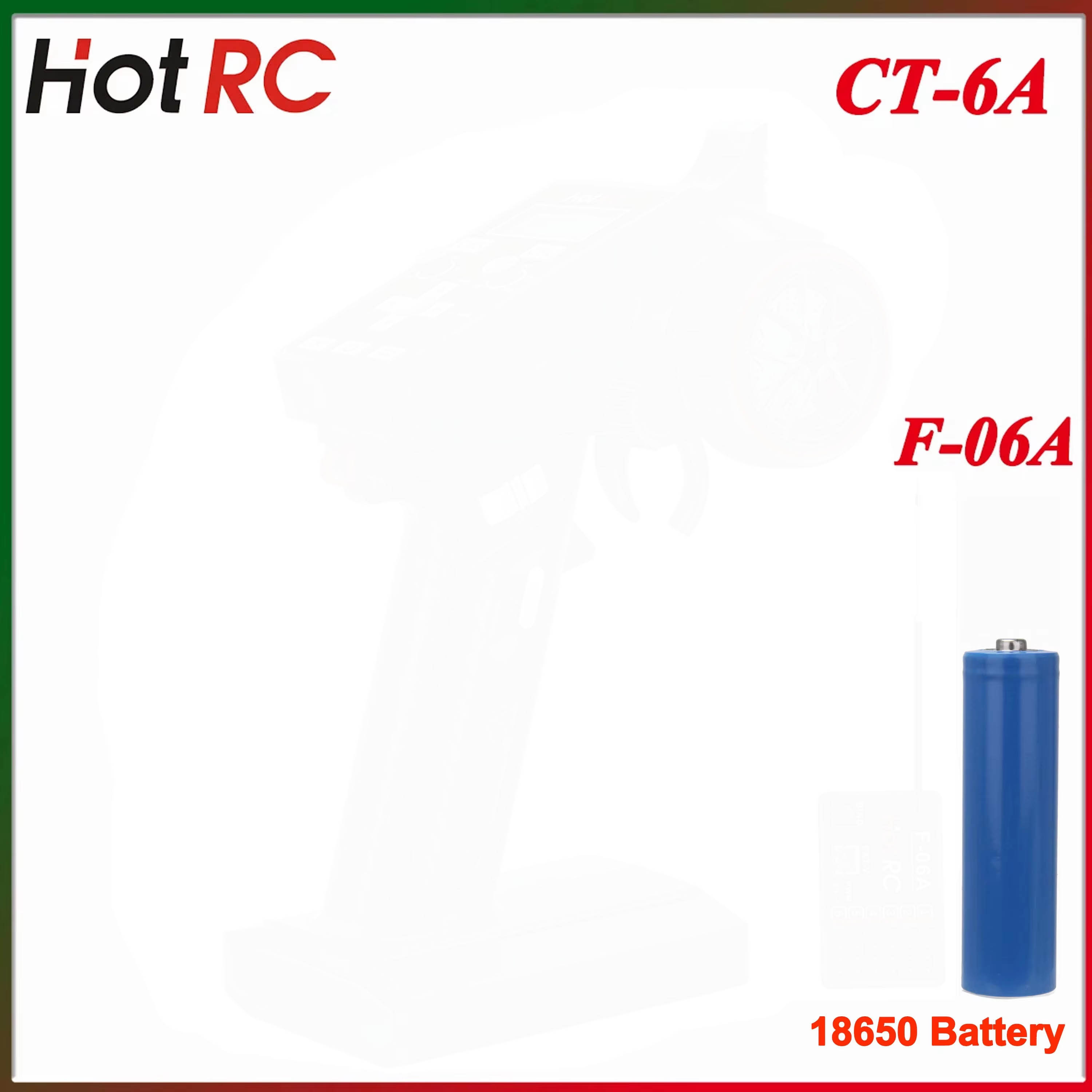 Drone And Car - HotRC CT-6A 2.4G 6CH 6 Kanal