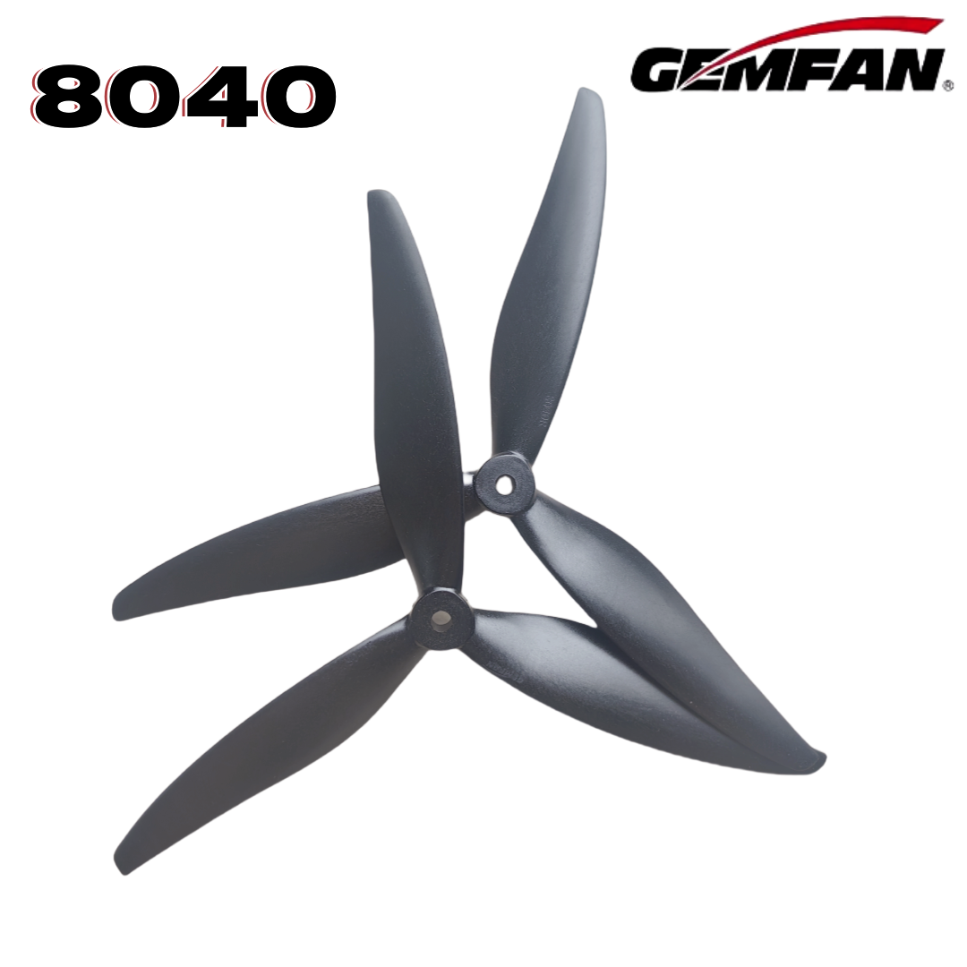 Rc Motor Drone - Gemfan 8040 8X4X3 3-blade 8 inç