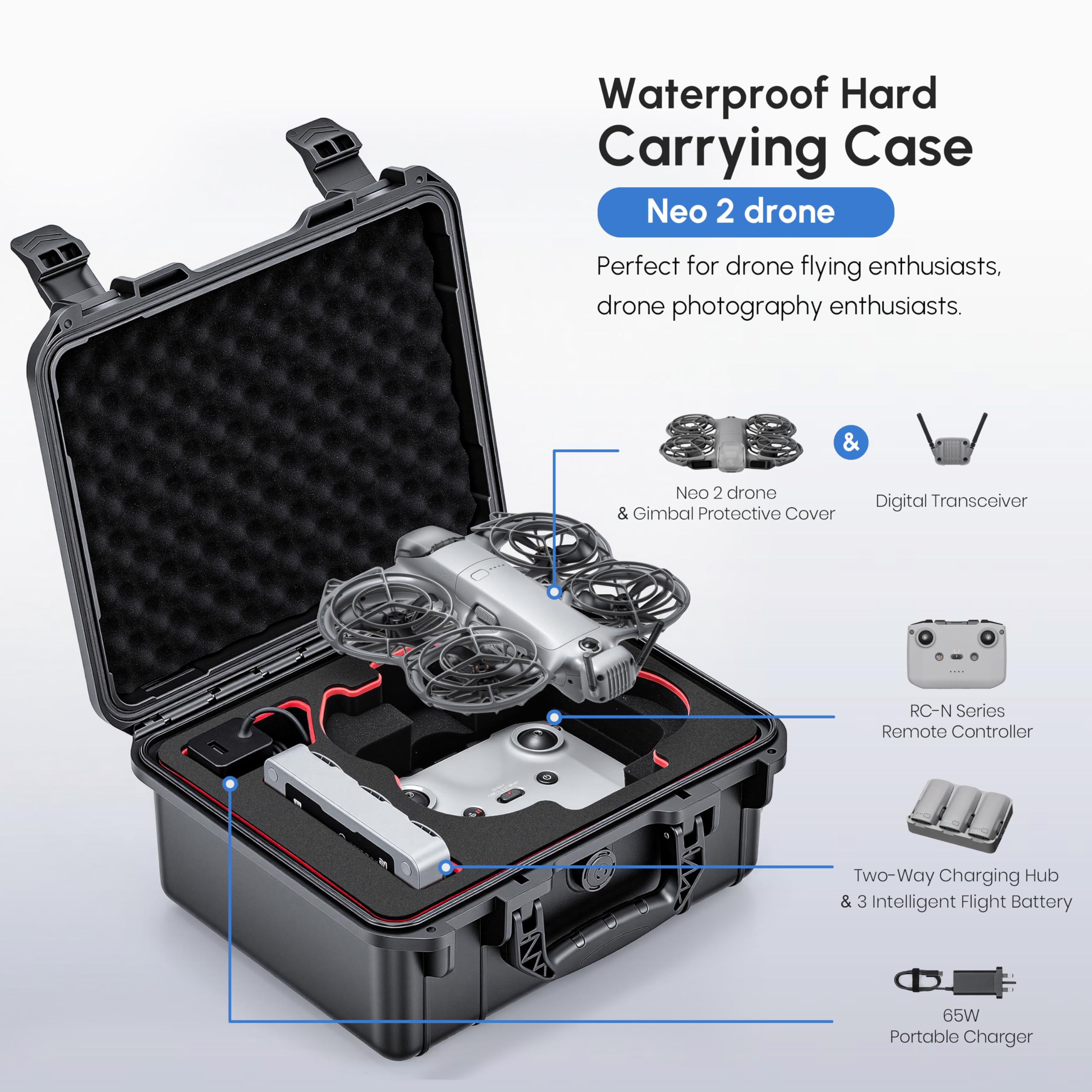 Drone Neo Rc - NEO 2 Kılıfı, DJI Neo 2