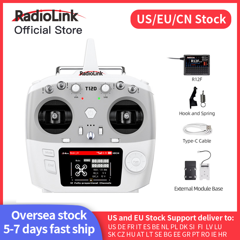 Drone And Car - Radiolink T12D ELRS 12 Kanal Verici,