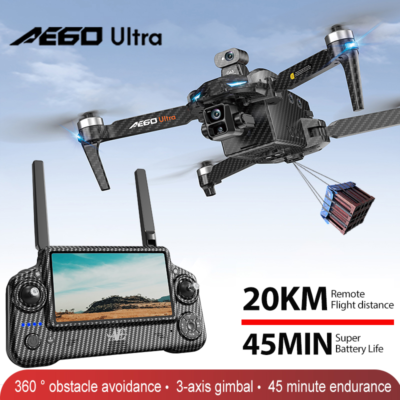 Drone Rc Cable - AE60 GPS Drone Profesyonel 8K Kamera