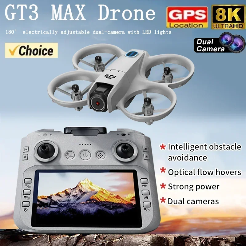 Drone Rc Harness - 2026 YENİ GT3 Mini LED'li Katlanabilir