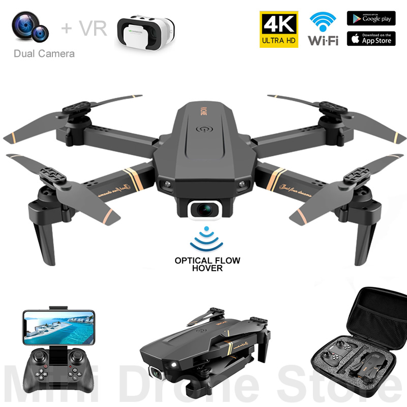Drone Rc V4 - V4 Kolay Fly Mini FPV Drone