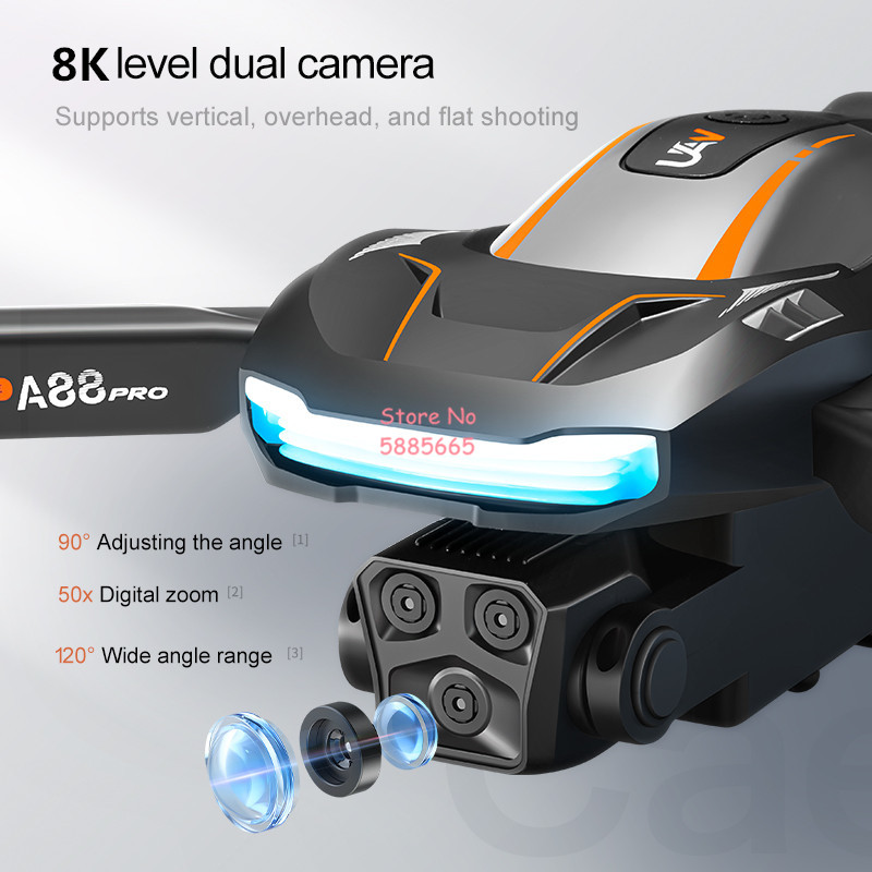 8K Hava Fotoğrafçılığı Optik A - Drone Rc Cable incelemesi ve fiyatı