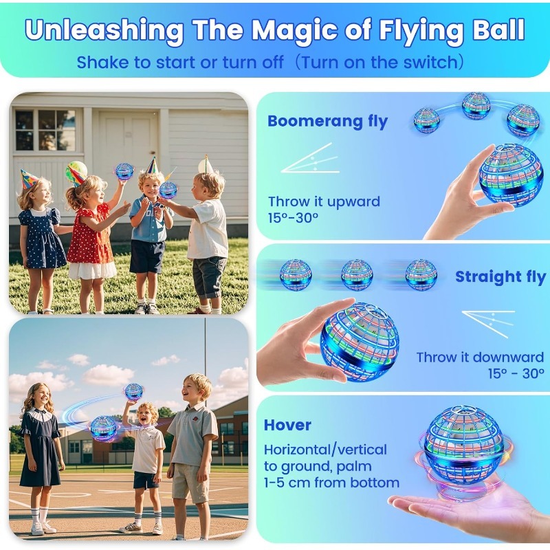 Uçan Küre Top Oyuncağı, LED Iş - Drone Ball Rc incelemesi ve fiyatı