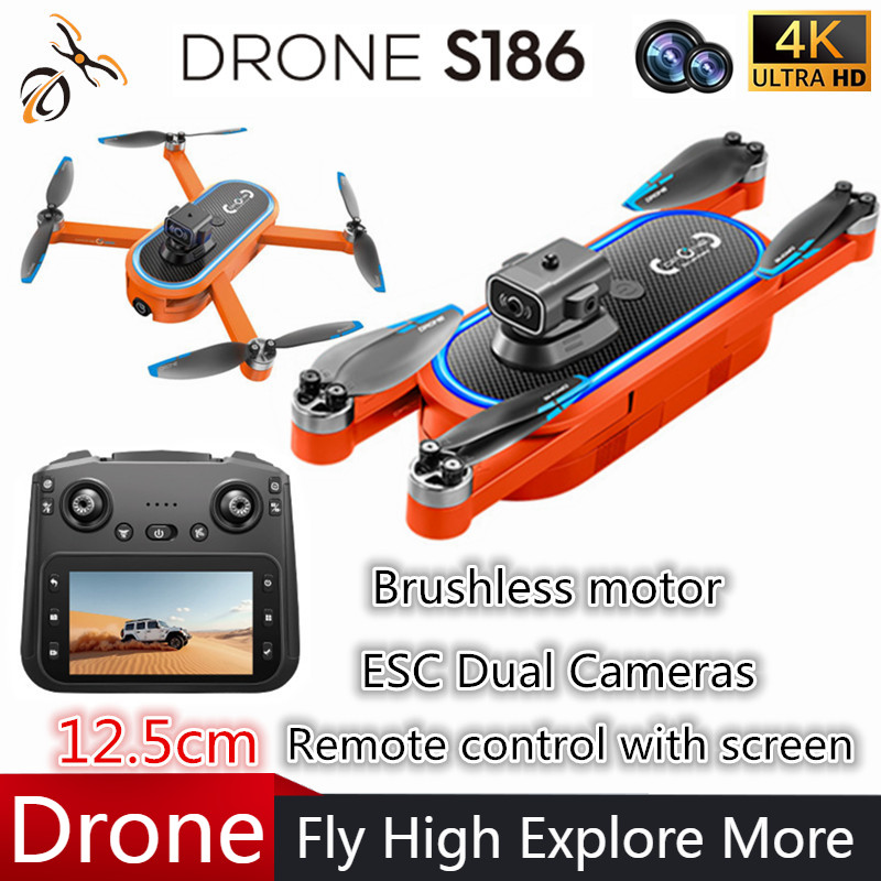 2025 S186 Drone Profesyonel 4  - Drone Rc Cable incelemesi ve fiyatı