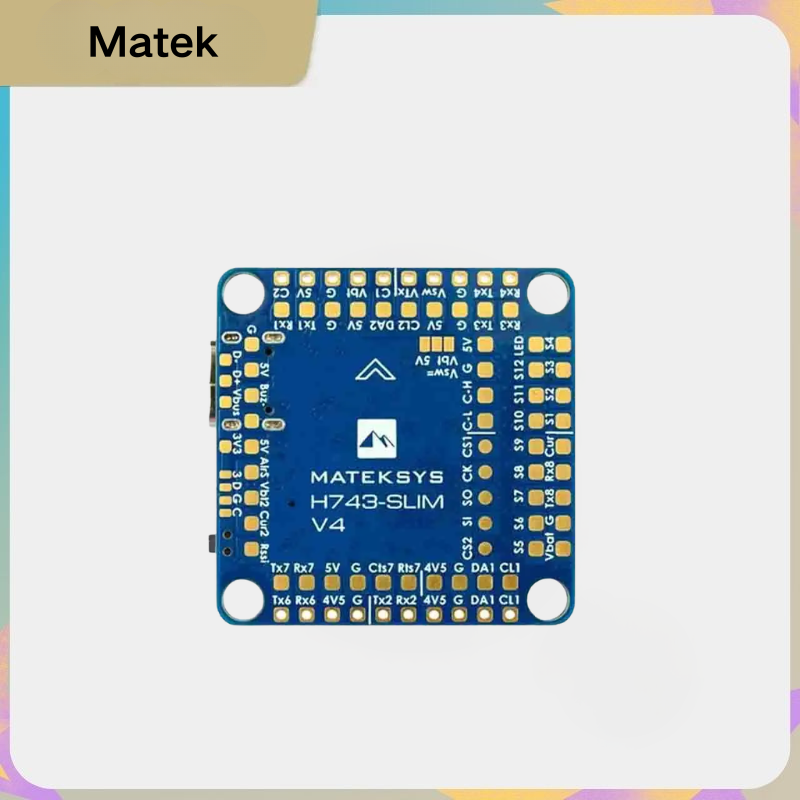 Matek H743 SLIM V4 Uçuş Kontro - Drone Rc V4 incelemesi ve fiyatı
