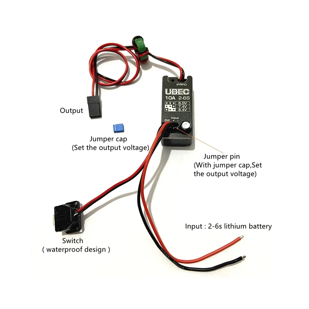 Hobbywing 10A UBEC 2-6S Voltaj - Drone Motor Rc Car incelemesi ve fiyatı