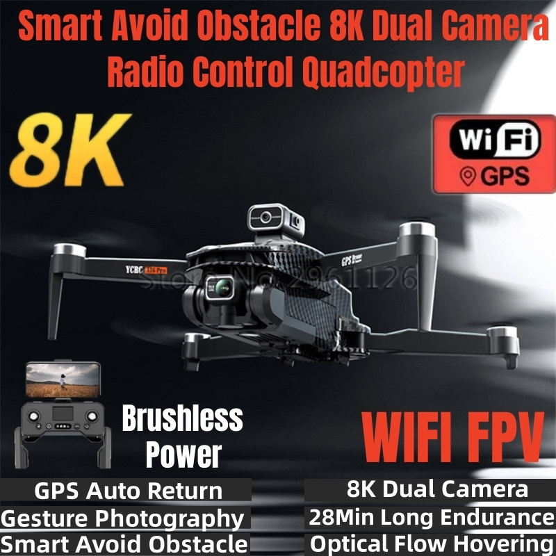 Akıllı engel önlemek 8K çift k - Drone Rc Fpv Manual incelemesi ve fiyatı