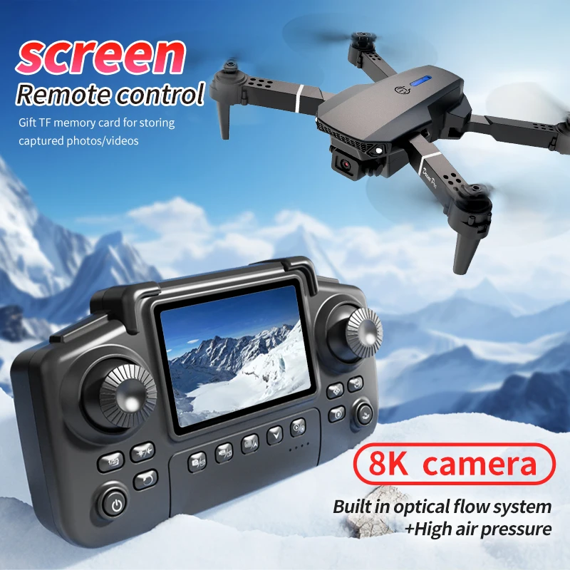 Profesyonel E88 PRO Drone ekra - Drone Rc Bolide incelemesi ve fiyatı