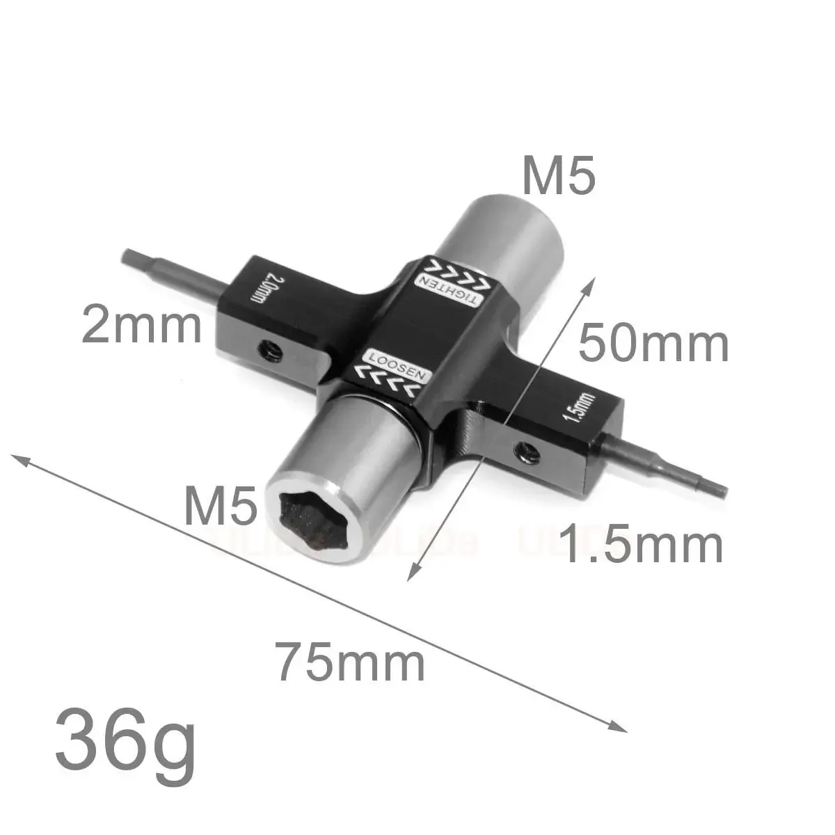 4'ü 1 Arada M5 Cırcır Anahtarı - Drone Motor Rc Car incelemesi ve fiyatı