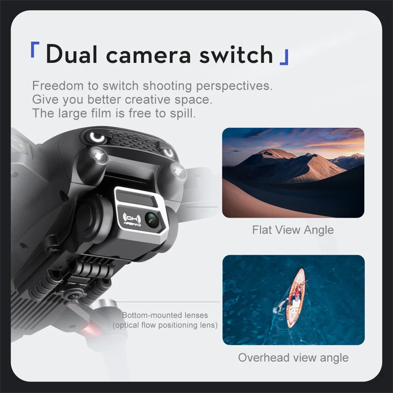 8K Fırçasız Motorlu Spor Hava  - Drone Rc Fpv Manual incelemesi ve fiyatı