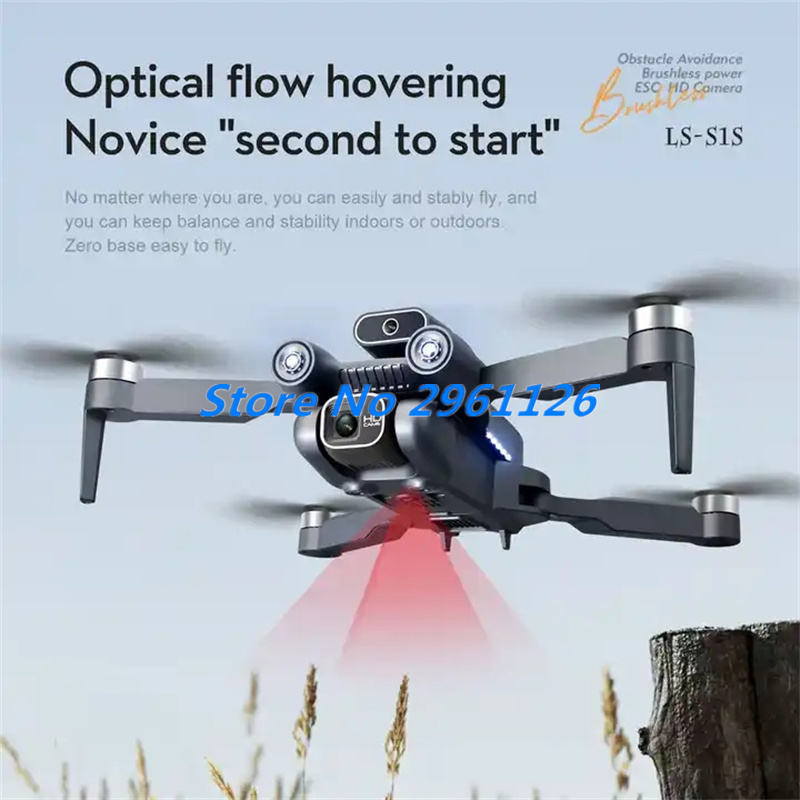 Açık Hava Fırçasız Katlanabili - Drone Rc S1S incelemesi ve fiyatı