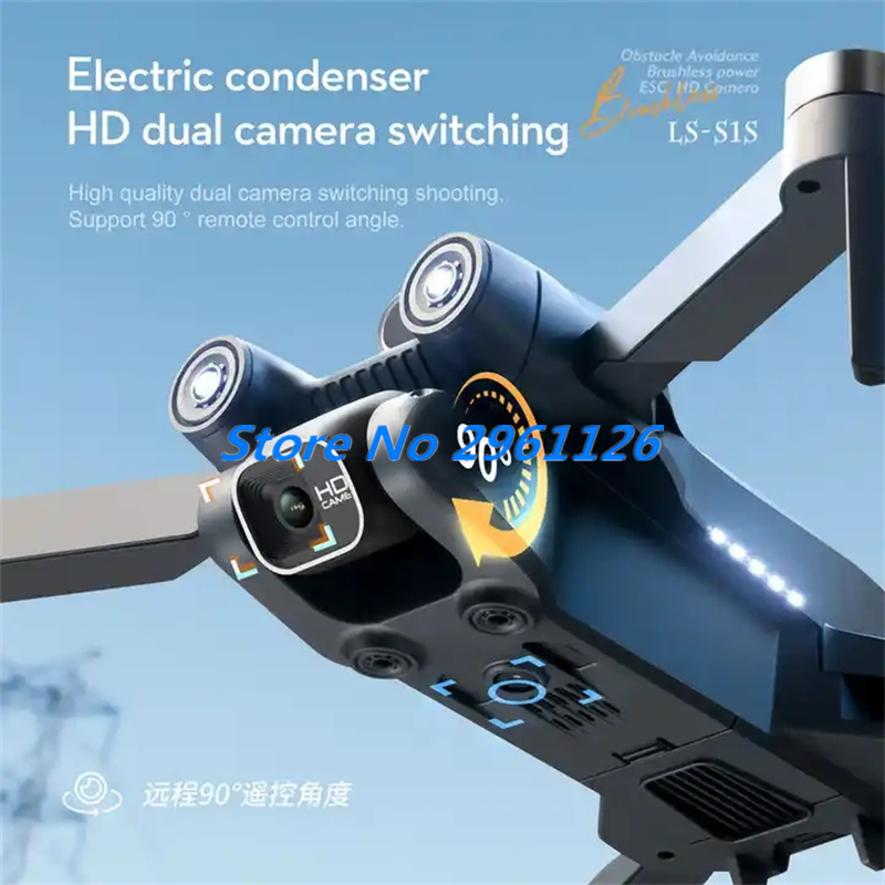 Açık Hava Fırçasız Katlanabili - Drone Rc S1S incelemesi ve fiyatı
