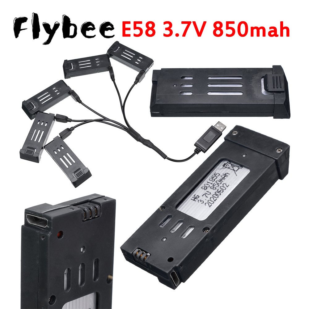 3.7V 850mAh RC Drone Pil için  - Rc Drone Uav incelemesi ve fiyatı