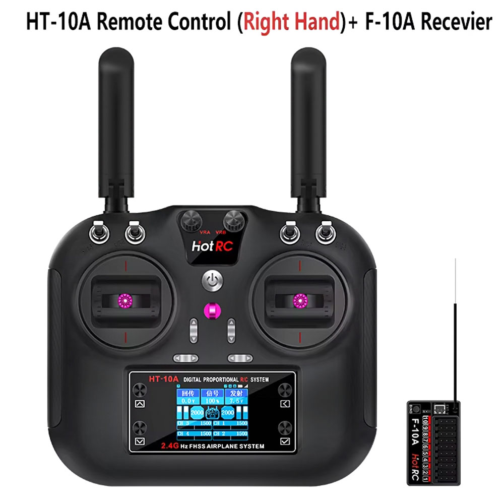 Hotrc HT-10A 2.4G 10CH Verici  - Drone And Car incelemesi ve fiyatı