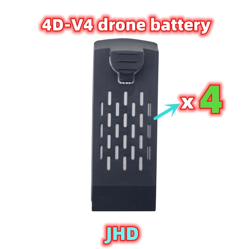 JHD 44drc V4 pil için 3.7V 120 - Drone Rc V4 incelemesi ve fiyatı