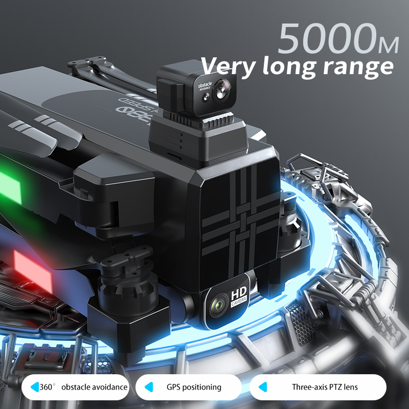 A380 Drone 4K HD üç eksenli An - Drone Rc Harness incelemesi ve fiyatı