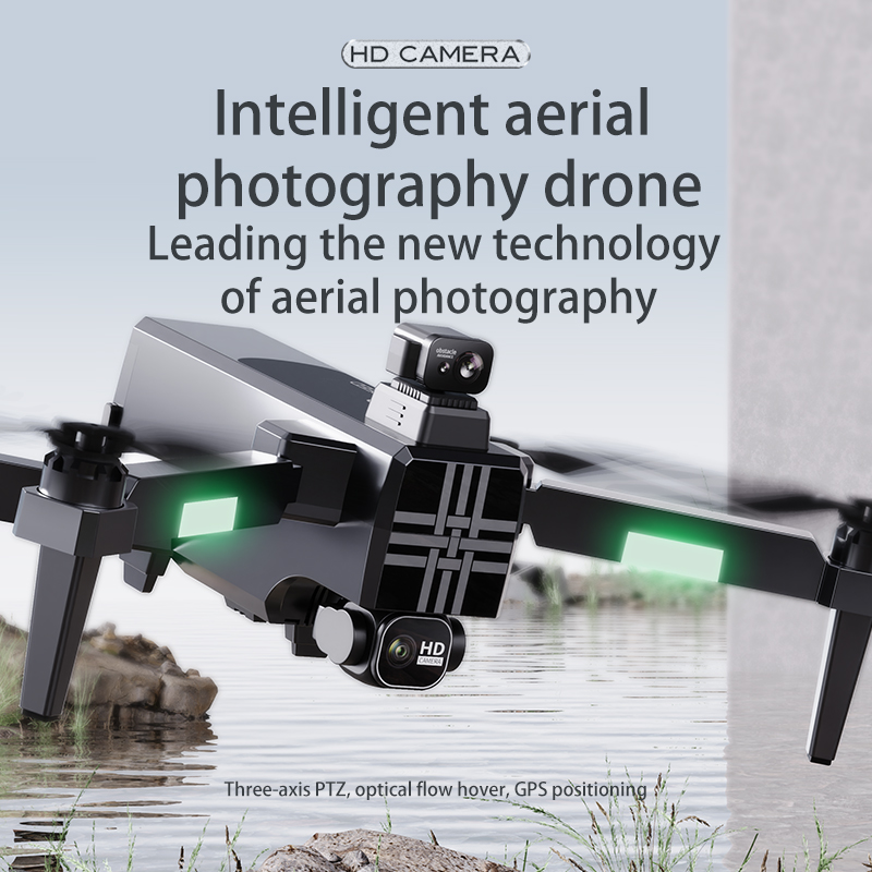A380 Drone 4K HD üç eksenli An - Drone Rc Harness incelemesi ve fiyatı