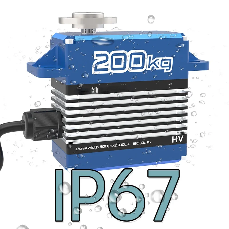 200KG Fırçasız Servo 12V-16.8V - Drone And Car incelemesi ve fiyatı