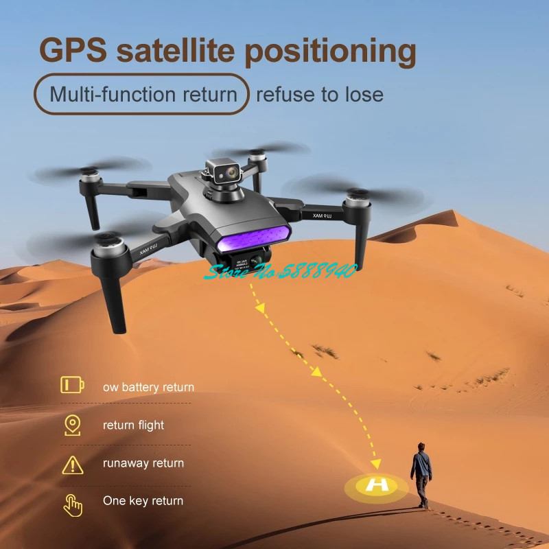 GPS Tüylü Fırçasız 360° ° Smar - Drone Rc Fpv Manual incelemesi ve fiyatı