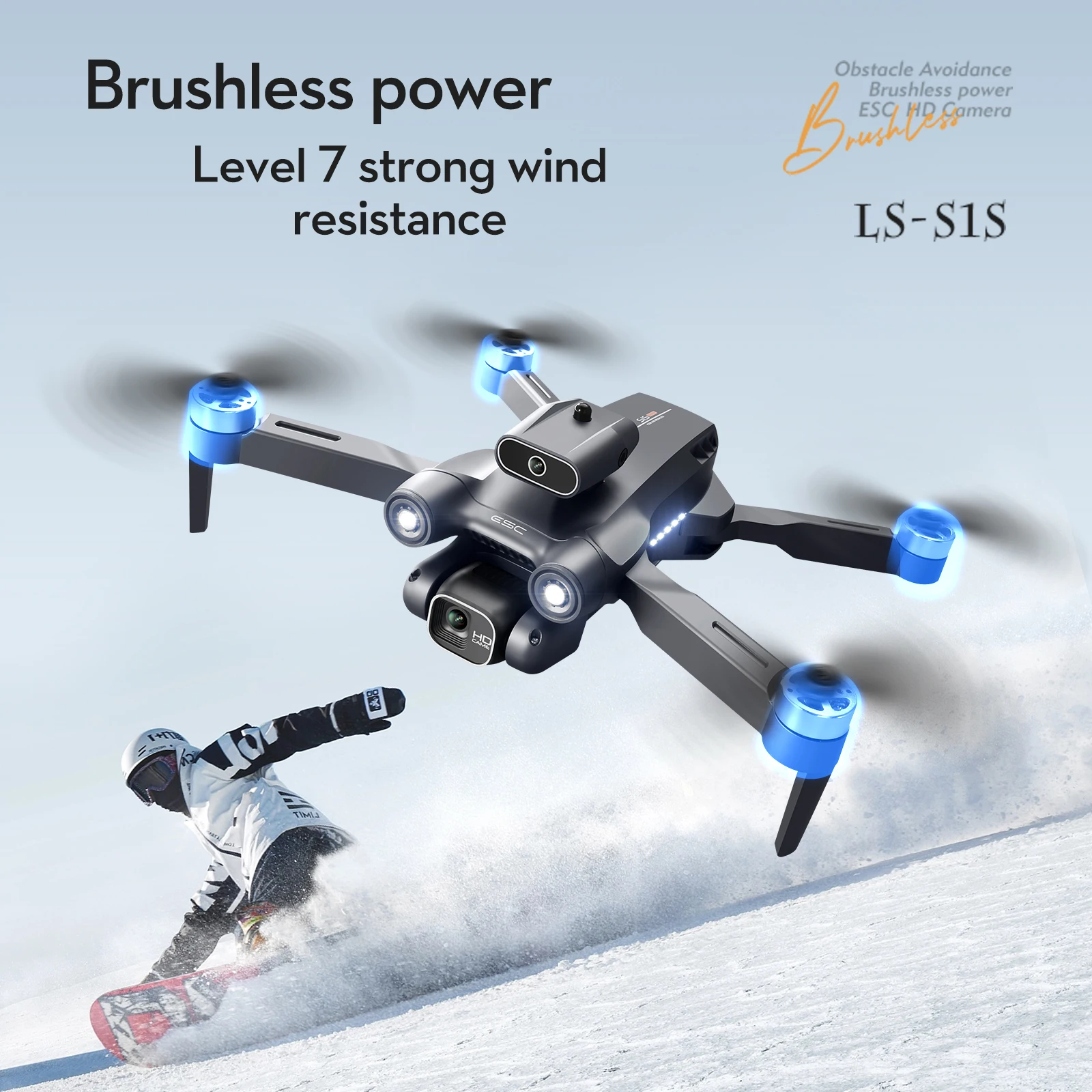 S1S Profesyonel Drone 4K HD Ka - Drone Rc S1S incelemesi ve fiyatı
