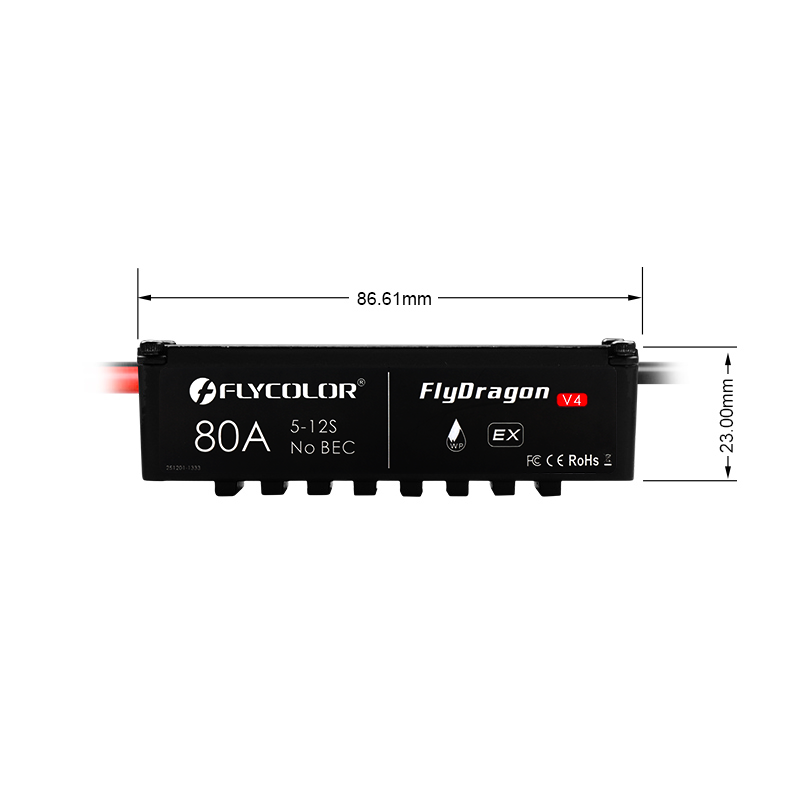 Flycolor FlyDragon 80A V4 ESC  - Drone Rc V4 incelemesi ve fiyatı